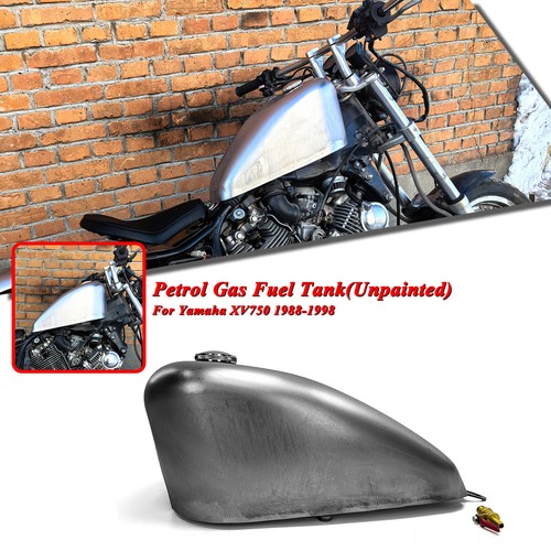 1X 10L Motorcycle Petrol Gas Fuel Tank For Yamaha XV750 1988-1998 XV1100 UK