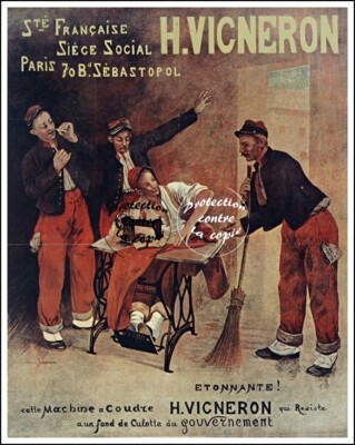 WERBUNG WINZERMASCHINE Rf004 - POSTER HQ 50x70cm eines VINTAGE POSTERS