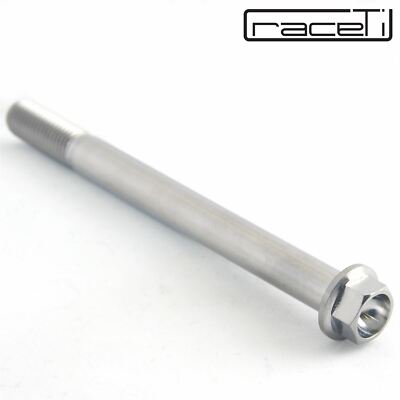 M10 Bullone Flangia Testa Esagonale Titanio Ti Lunghezza 20 Mm A 110 Mm - Foto 3