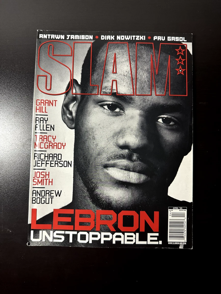 SLAM Magazine N°86 - Avril 2005 - LeBron James En Couverture