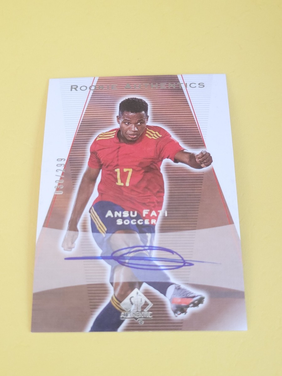 ANSU FATI - 2021 UPPER DECK GOODWIN CHAMPIONS - ROOKIE ANSU FATI - 2021 UPPER DECK GOODWIN CHAMPIONS - ROOKIE