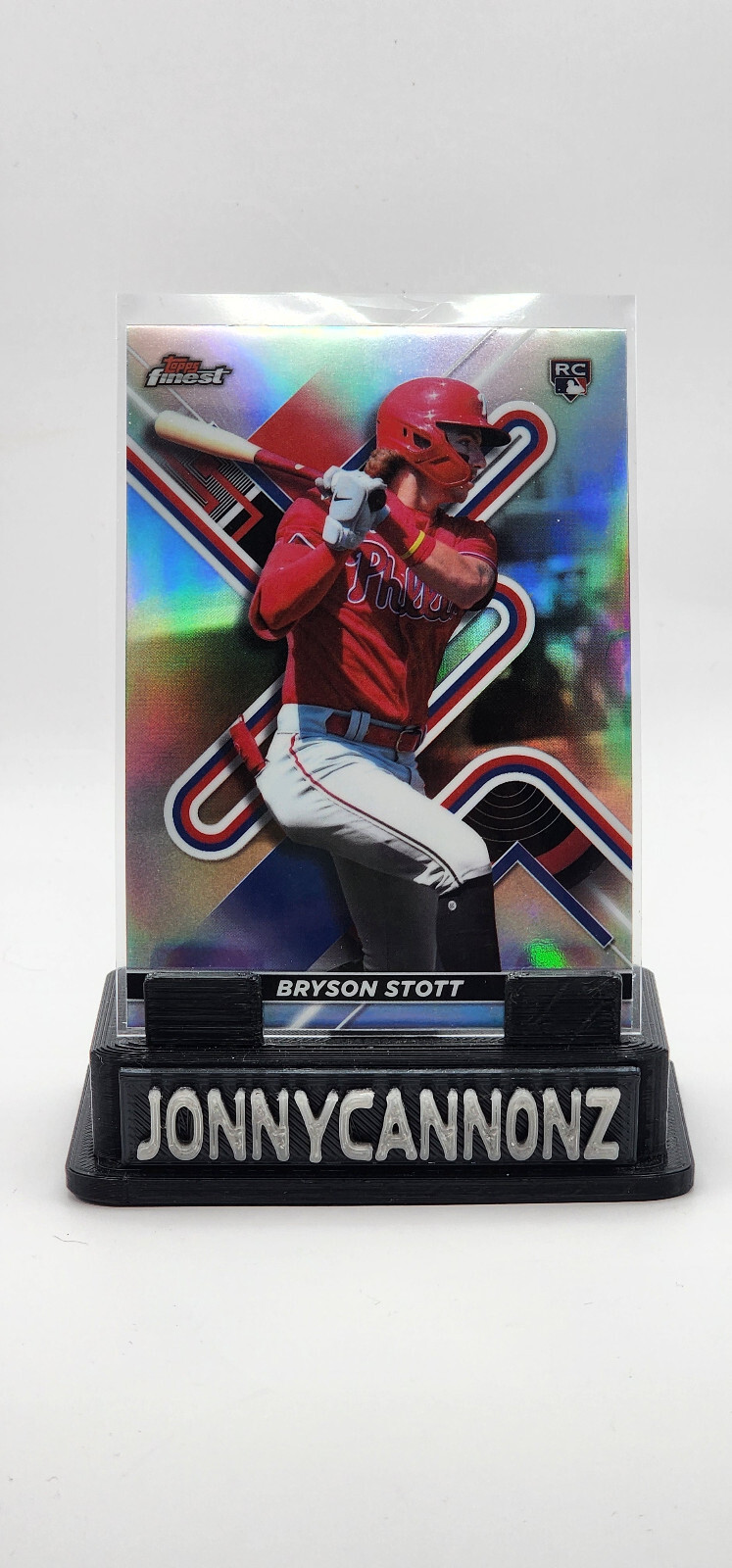 2022 Topps Finest - Refractor #13 Bryson Stott Phillies (RC)