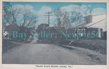 Luray Virginia VA - SOUTH COURT STREET - Postcard
