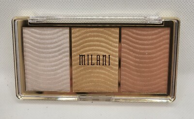 Milani Stellar Lights Highlighter Palette ''03 Rose Glow'' (0.42oz/12g) ~ SEALED!!
