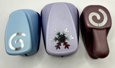 Marvy Uchida Paper Shapers Die Cut Scrabooking Swirl Snowflake Paper Punch