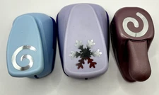 Marvy Uchida Paper Shapers Die Cut Scrabooking Swirl Snowflake Paper Punch
