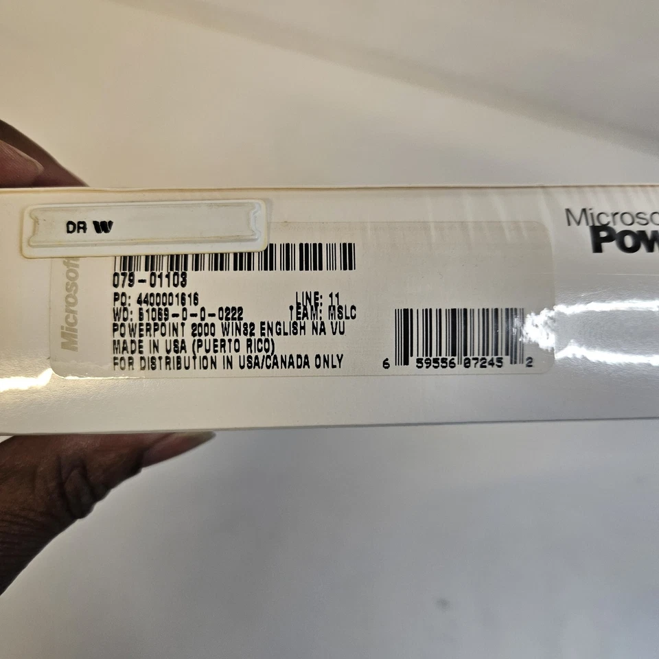 Microsoft PowerPoint 2000 Upgrade - Presentation Graphics Program NEW & Sealed  - Image 3 of 4