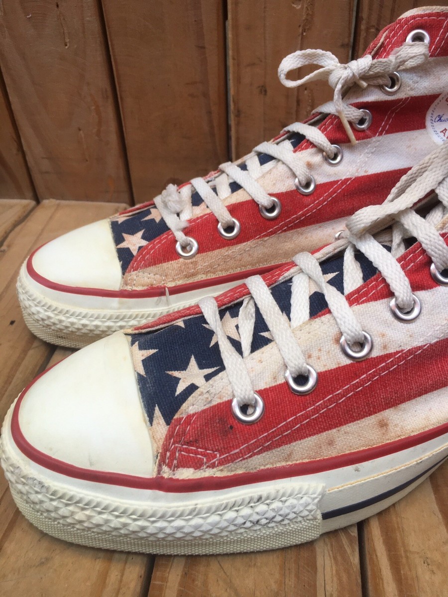VTG Chuck Taylor All Star American flag Converse