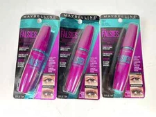 3 Maybelline New York The Falsies Washable Mascara 281 Very Black NEW SEALED