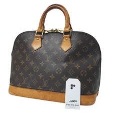 Authentic Louis Vuitton Alma PM Monogram M51130 Without Two Keys And Lock CLA250