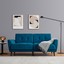 modern large fabric sofa u shaped w/ wood frame and legs furniture sleeper