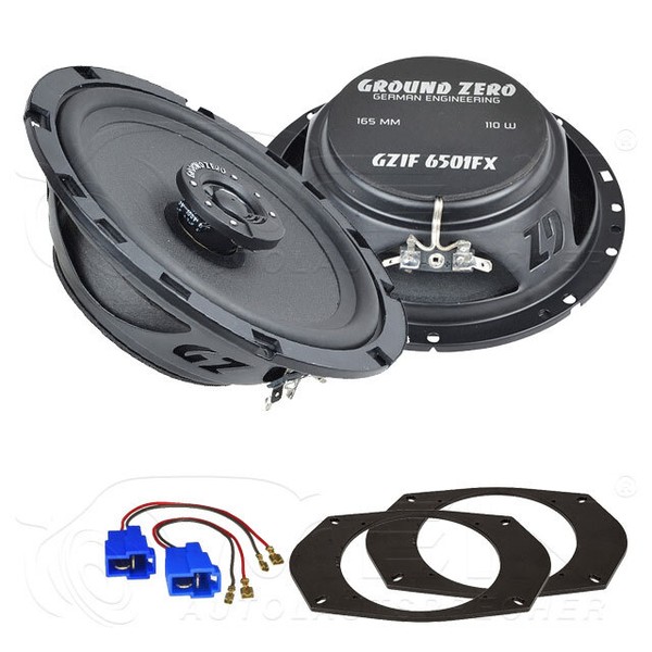 Ground Zero Lautsprecher FüR BMW Mini One I R50 R53 2001-2006 Heck Seite #Arpk-image