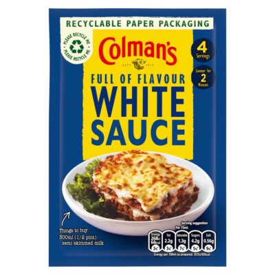 Colman's Weiße Soße Packung Mischung 25g