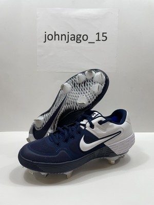 nike baseball cleats navy blue
