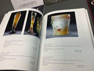 6 CHRISTIES 1999 New York, London, Amsterdam Decorative Arts