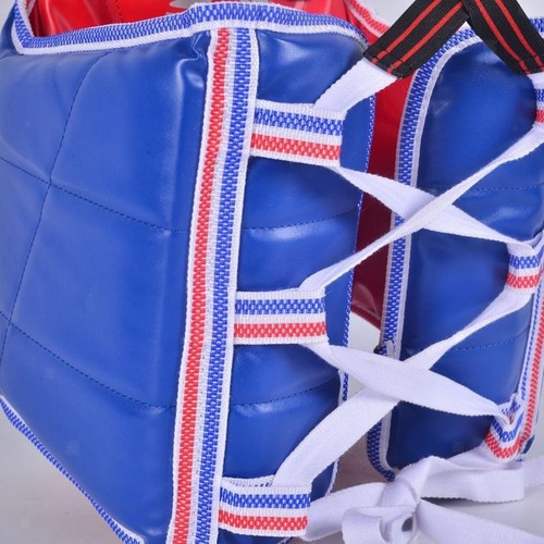 Karate Chest Guard Sanda Martial Arts Taekwondo Reversible Chest Protector - Picture 15 of 47