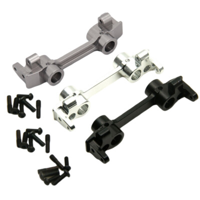 Plaque Avant Pare-chocs Aluminium Pour Axial SCX10 1:10 - Noir, Montage Avant, Crawler RC électrique