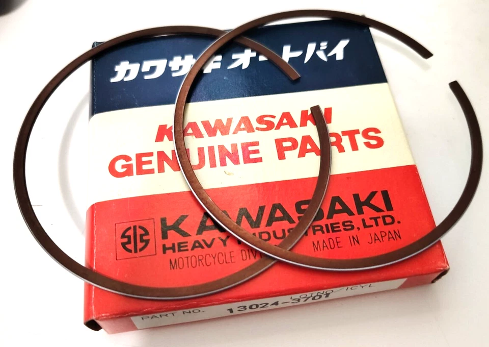 Juego de anillos de pistón Kawasaki 13024-3701 O/S 1.00 NOS Jet Ski nuevo Foto 2 de 2