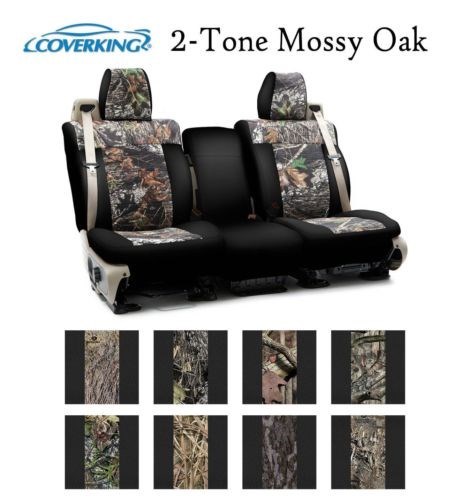 Coverking Custom Seat Covers Neosupreme Front Row - 2-Tone Mossy Oak Camo - Foto 5 di 7