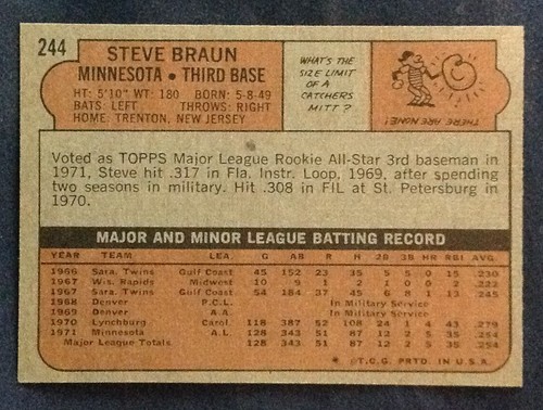 1972 Topps Pick a Card Complete your Set VG-NM-MT 233-366 9/2025 - Picture 29 of 341