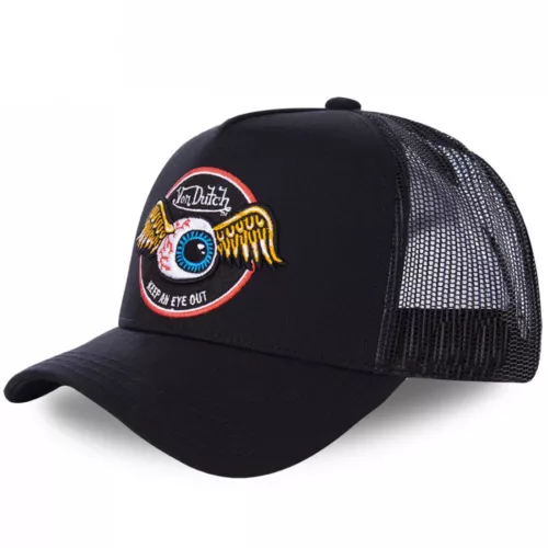 Fashion VON DUTCH Style Trucker Cap Tampa - Foam Baseball Cap Hat Logo Mesh Cap - Picture 23 of 24