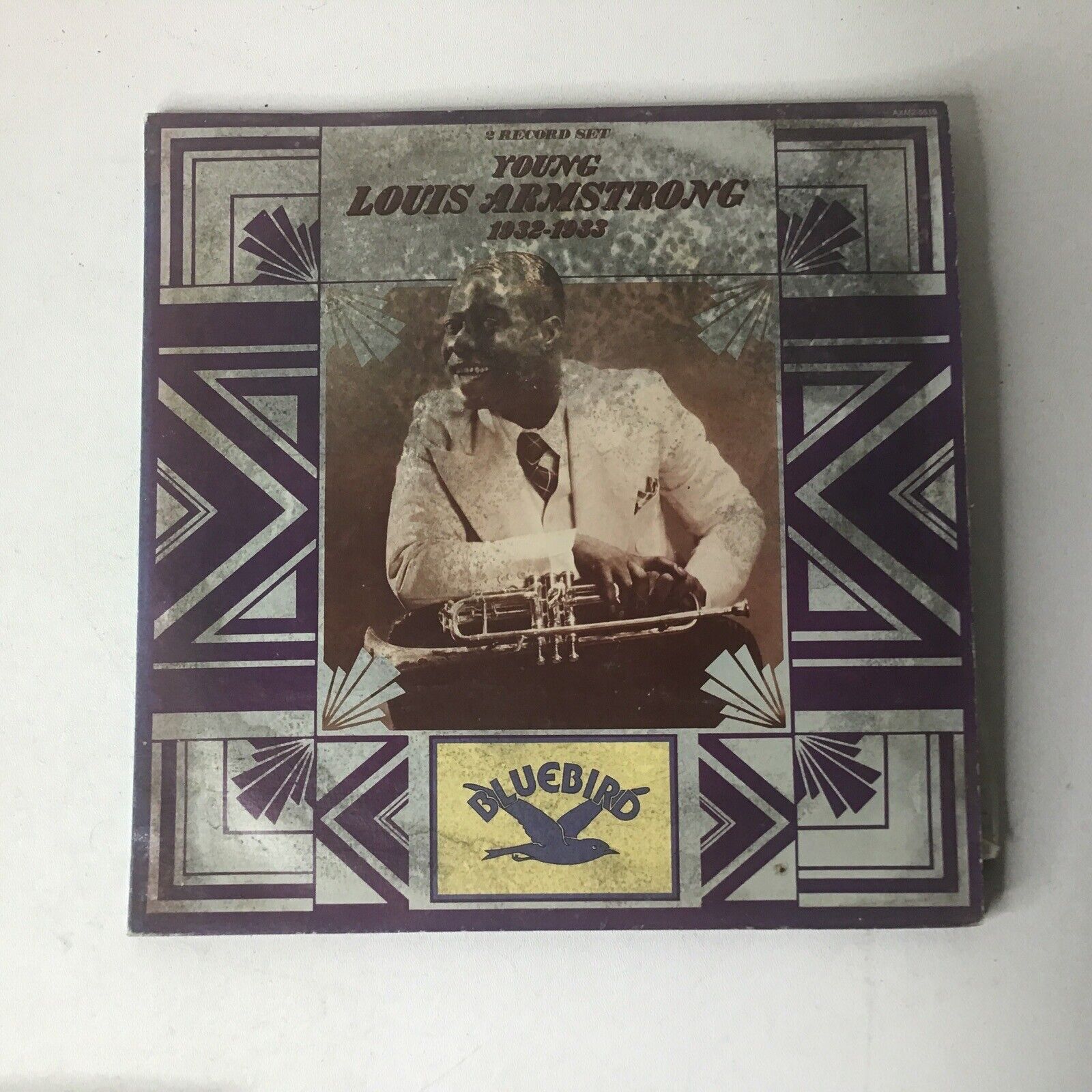Young Louis Armstrong 1932-1933 2xLPs Vinyl Bluebird 1977 AMX2-5519