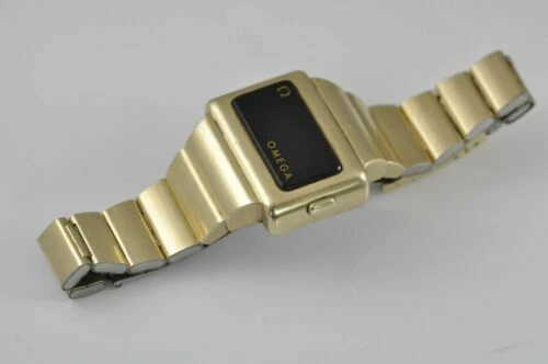 OMEGA Gold Plated Band Quartz Wristwatches