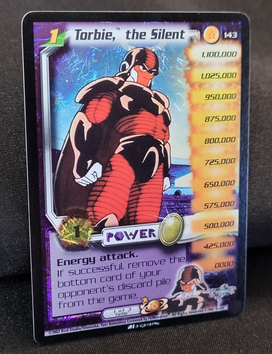 Dragon Ball Z Torbie, The Silent #143 Holo Foil World Games TCG