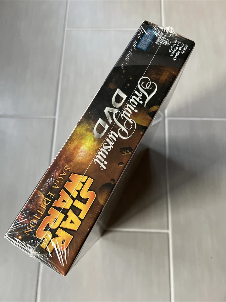 Trivial Pursuit DVD Star Wars Edición Saga Juego de Mesa 2 DVD's Nuevo en Caja Sellado 2005 Foto 4 de 4