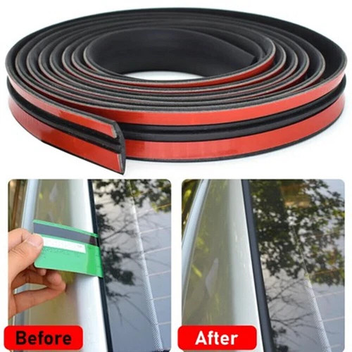 2M Noise Insulation Rubber Sticker Accessories Car Windshield Roof Seal Strips - Picture 9 of 12
