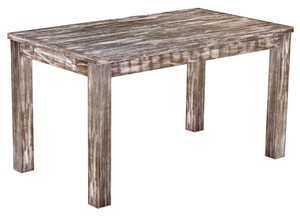 Geschenk Esstisch Holz Pinie Massiv Tisch 140x80 Shabby Dunkel