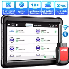 10" Bi-directional Scan Tool Bluetooth OBD2 Scanner Car All System Diagnostic 
