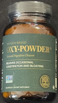 Oxy-Powder Colon Cleanse 60 Caps | Natural Constipation Relief Detox Support