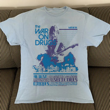 The War On Drugs Collection Light Blue T-Shirts QA797