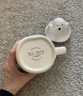 Rae Dunn Artisan Collection by Magenta "Boo" Halloween mug w/ghost topper lid VG — photo 7
