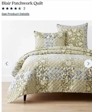 The Company Store King Size Blair Quilt 