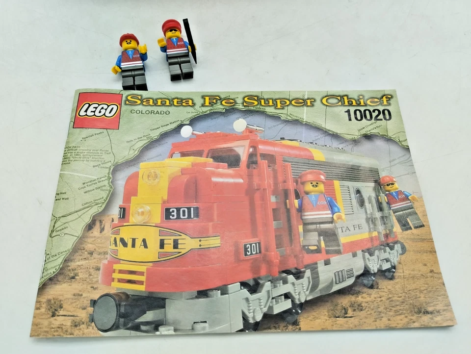 LEGO 10020 Santa Fe Super Chief WITH MOTOR 9V 9v Train Zug 10022 10025 Eisenbahn - Bild 2 von 4