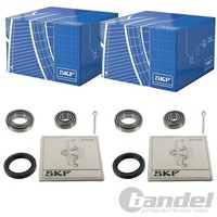 2X SKF RADLAGER-SATZ Hinten Vorne Passend FÜR Ford Consul Escort Granada Orion