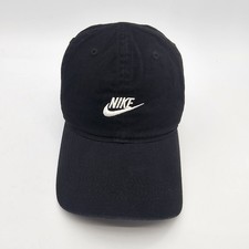 Nike Youth Size 4-7 Black Adjsutable Dad Hat