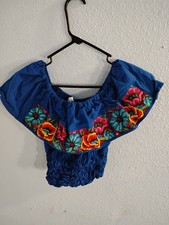 Artesanias Mexican Embroidered Top Handmade