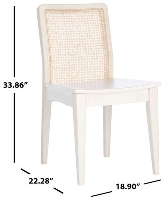 Safavieh BENICIO RATTAN DINING CHAIR, Reduced Price 2172777705 DCH1005B-SET2