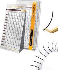 NAGARAKU Premade Spikes Eyelash Extension Supplies Wispy Lash Supplies Spikes Fa