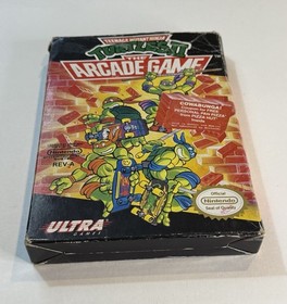 Teenage Mutant Ninja Turtles II: The Arcade Game (Nintendo NES) CIB Complete