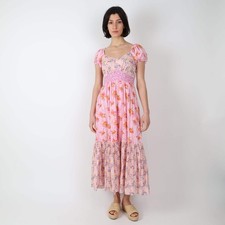 Love Shack Fancy Pink Dress, UK Size 6