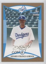 2008 Bowman Draft Prospects Gold Dee Gordon Devaris Strange-Gordon #BDPP53 10uo