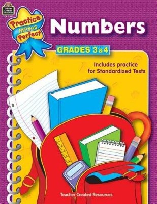 Numbers Grades, Grades 3-4 (Practice Makes Perfect series) - VERY GOOD