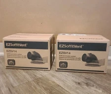 TWO Panasonic EZSoffitVent Soffit Termination System for Ventilation Exhaust Fan