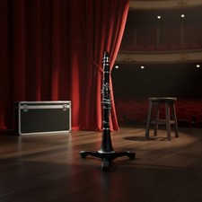 Soprano Saxophone Stand Stable Portable Saxophone Holder for Practice Room