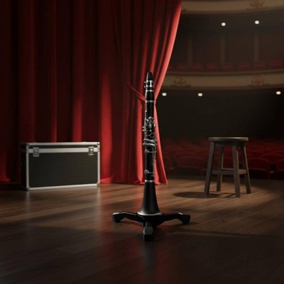Soprano Saxophone Stand Stable Portable Saxophone Holder for Practice Room