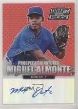 2013 Prizm Perennial Draft Picks Prospect Signatures Red Miguel Almonte Auto 0a2